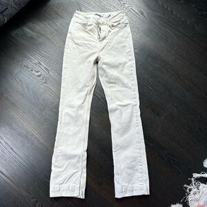 Zara Cream Jeans